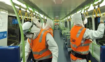 Clean and safe train environment