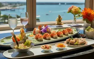 Gourmet dining experience